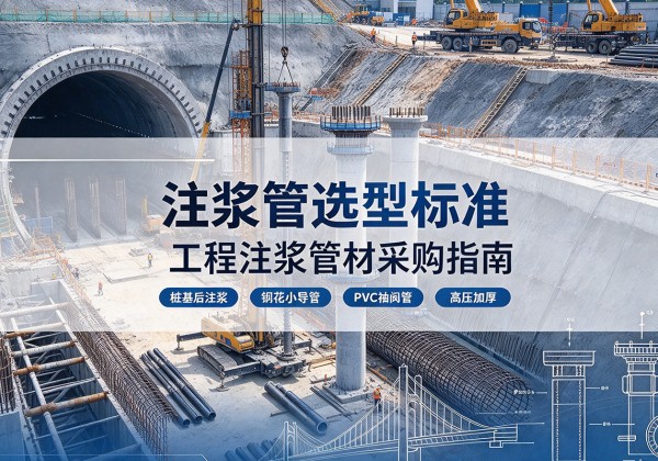 宜州注浆管选型标准